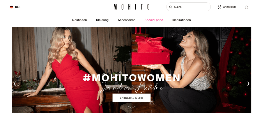 Mohito Online shop